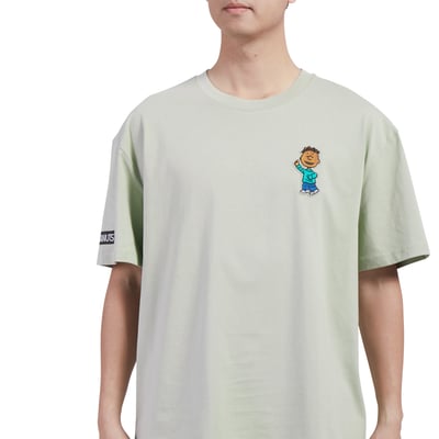 Peanuts Freeze Max Franklin Hobby Loose Fit T-Shirt - Green