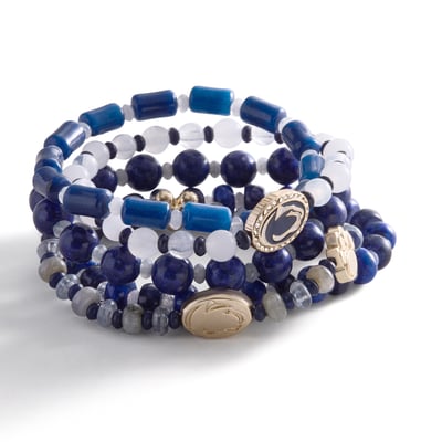 Penn State Nittany Lions BaubleBar Five-Piece Bracelet Set