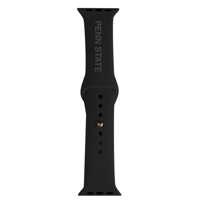 Penn State Nittany Lions 42/44mm Apple Watch Band - Black