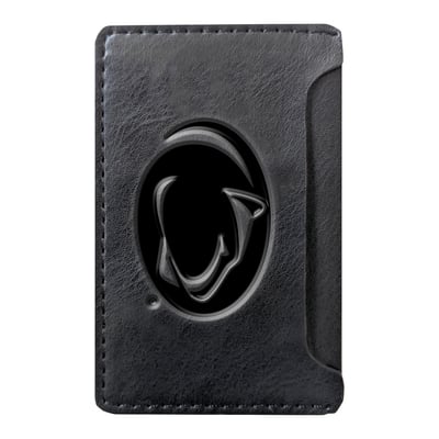 Penn State Nittany Lions Debossed Faux Leather Phone Wallet Sleeve - Black