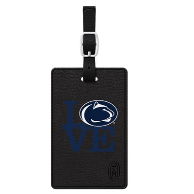 Penn State Nittany Lions Love Bag Tag - Black