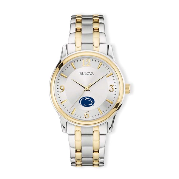 Bulova Penn State Nittany Lions Silver/Gold Classic Two-Tone  display picture 2