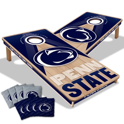 Penn State Nittany Lions Fanpoint 2' x 4' Slogan Series Cornhole Game with Bags