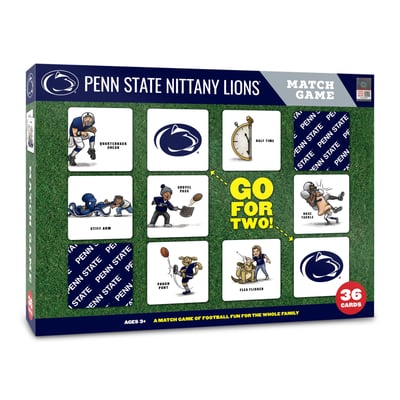 Penn State Nittany Lions Fanpoint Licensed Memory Match Game