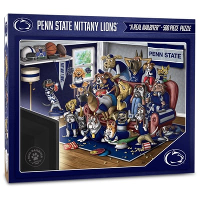 Penn State Nittany Lions Fanpoint Purebred Fans 18'' x 24'' A Real Nailbiter 500-Piece Puzzle