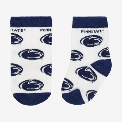  Penn State Nittany Lions Starter Infant All-Over Print Socks - White