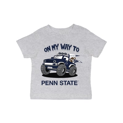 Penn State Nittany Lions Vive La Fete Infant On My Way T-Shirt - Gray