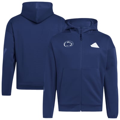 Penn State Nittany Lions adidas Z.N.E Full-Zip Hoodie - Navy
