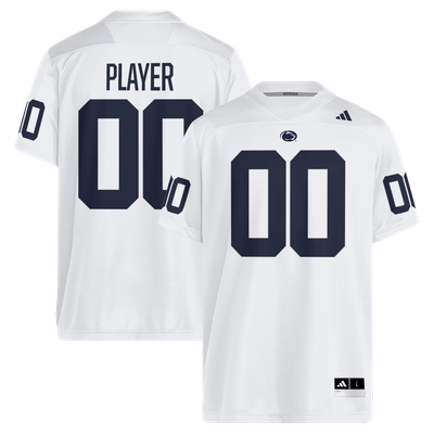  Penn State Nittany Lions adidas  NIL Pick-A-Player Replica Football Jersey - White