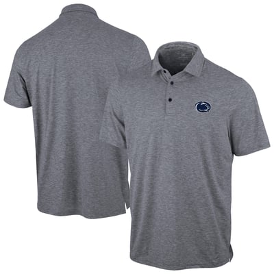 Penn State Nittany Lions Antigua Static Polo - Heather Navy