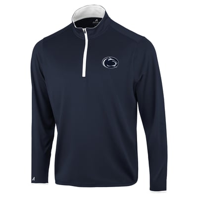  Penn State Nittany Lions Antigua Brink Color Pop Quarter-Zip Pullover - Navy