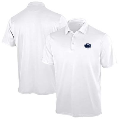 Penn State Nittany Lions Antigua Unshakeable Solid Polo - White