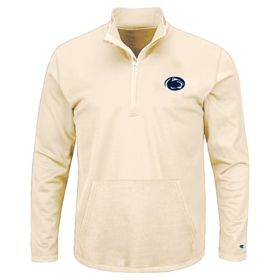 Penn State Nittany Lions Champion Big & Tall Quarter-Zip Pullover - Oatmeal
