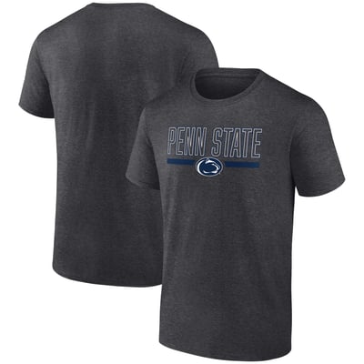 Penn State Nittany Lions Classic Inline Team T-Shirt - Heather Charcoal