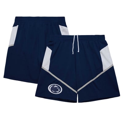 Penn State Nittany Lions Mitchell & Ness 2001/02 Throwback Jersey Shorts - Navy