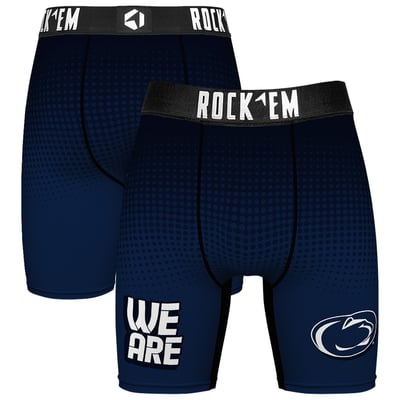  Penn State Nittany Lions Rock Em Slogan Boxer Briefs - Navy