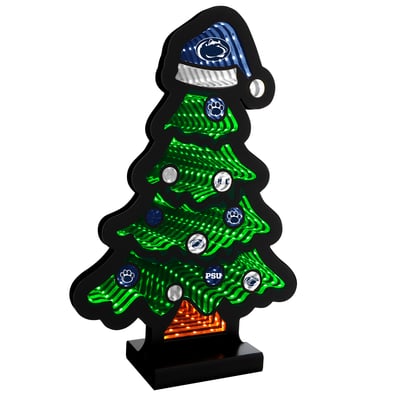 Penn State Nittany Lions 12" Christmas Tree LED Infinity Light