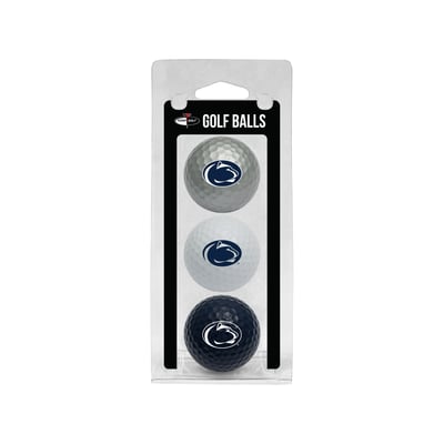 Penn State Nittany Lions 3-Pack Multi-Colored Team Golf Ball Set