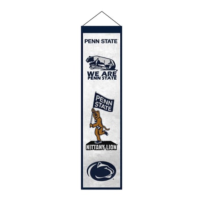 Penn State Nittany Lions 8" x 32" Icons Banner