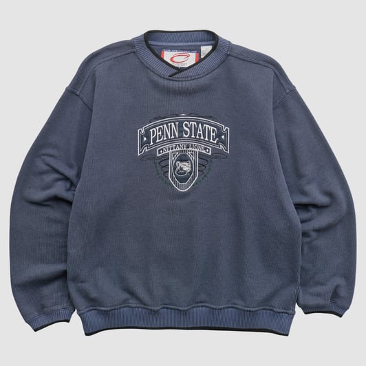 Penn State Nittany Lions CADRE 2000s Sweatshirt - Navy - M by Fanatics Real Vintage