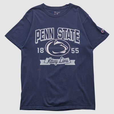 Penn State Nittany Lions Champion 2010s T-shirt - Navy - S by Fanatics Real Vintage