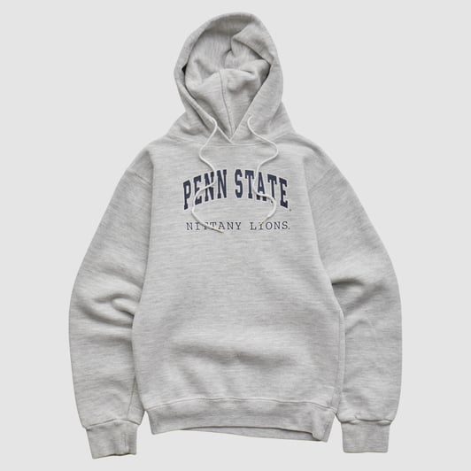 Penn State Nittany Lions Cotton Exchange 2000s Hooded Pullover Sweatshirt - Gray - Yth S by Fanatics Real Vintage