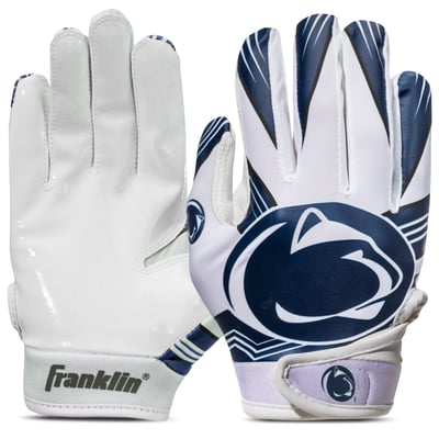 Penn State Nittany Lions Franklin Sports  Youth Football Gloves 
