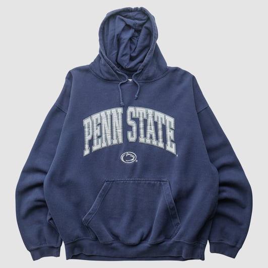 Penn State Nittany Lions J America Sportswear 2000s Hooded Pullover Sweatshirt - Navy - XL by Fanatics Real Vintage
