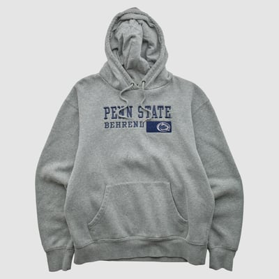 Penn State Nittany Lions Jansport 2000s Hooded Pullover Sweatshirt - Heather Gray - M by Fanatics Real Vintage