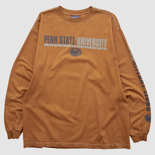 Penn State Nittany Lions Jansport 2000s Long Sleeve T-shirt - Clay - 2XL by Fanatics Real Vintage