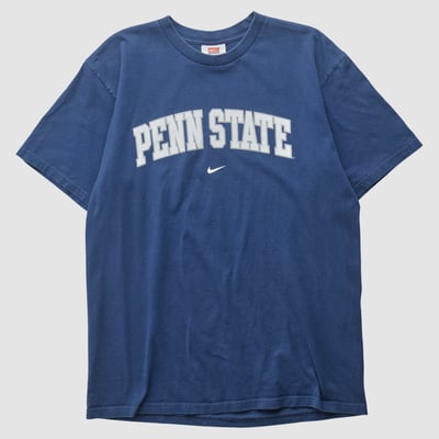 Penn State Nittany Lions Nike 2000s T-shirt - Blue - M by Fanatics Real Vintage