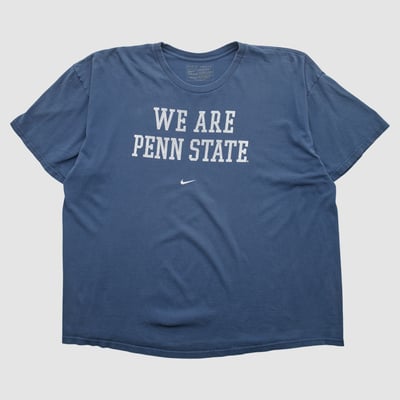 Penn State Nittany Lions Nike 2000s T-shirt - Navy - 2XL by Fanatics Real Vintage