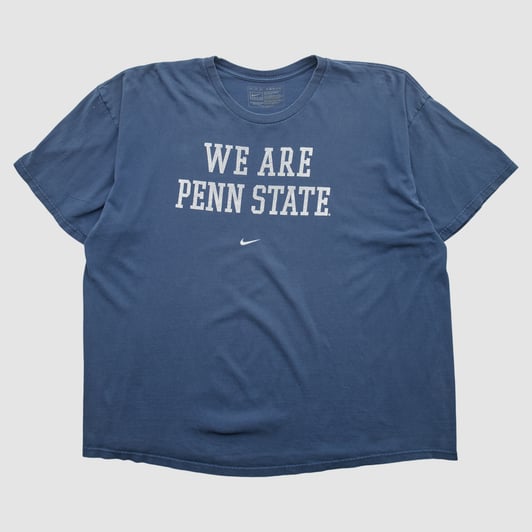 Penn State Nittany Lions Nike 2000s T-shirt - Navy - 2XL by Fanatics Real Vintage