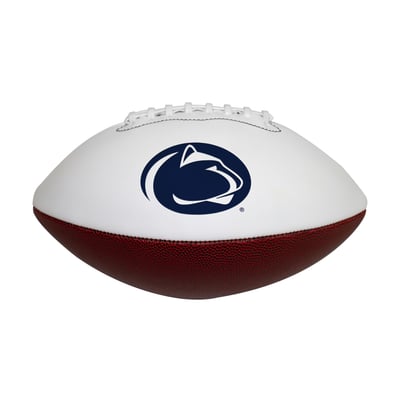Penn State Nittany Lions Official Size Logo Autograph Football