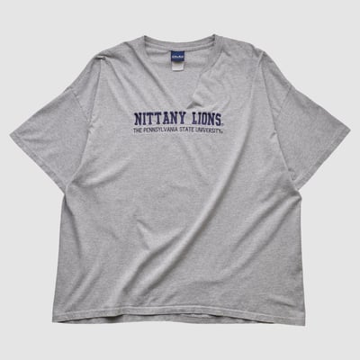 Penn State Nittany Lions Old Varsity Brand 2000s T-shirt - Heather Gray - 2XL by Fanatics Real Vintage