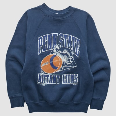 Penn State Nittany Lions Tultex 1989 Pullover Sweatshirt - Navy - Yth M by Fanatics Real Vintage