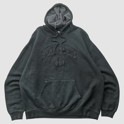 Penn State Nittany Lions USA Sport Club 2000s Hooded Pullover Sweatshirt - Black - M by Fanatics Real Vintage
