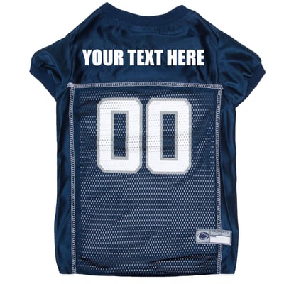 Penn State Nittany Lions Pets First Personalized Pet Jersey - Navy