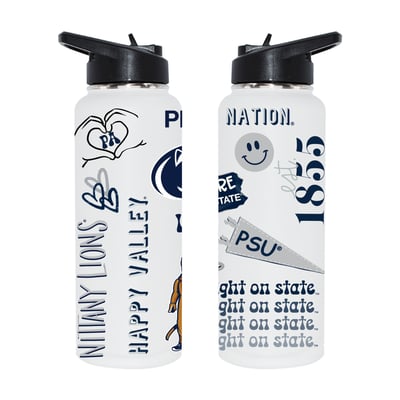 Penn State Nittany Lions The Memory Company 34oz. Loco Stainless Steel Quencher Bottle