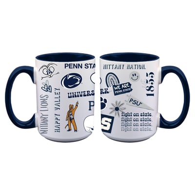 Penn State Nittany Lions The Memory Company Two-Piece 15oz. Loco Coffee Mug Set