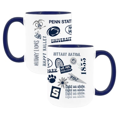 Penn State Nittany Lions The Memory Company Two-Piece 15oz. Loco Coffee Mug Set