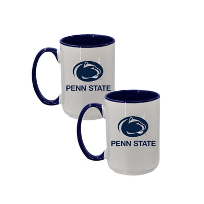 Penn State Nittany Lions The Memory Company Two-Piece 15oz. Logo Coffee Mug Set