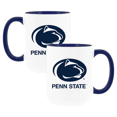 Penn State Nittany Lions The Memory Company Two-Piece 15oz. Logo Coffee Mug Set