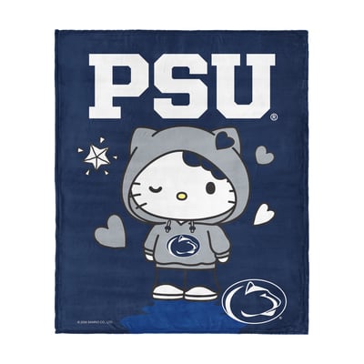 Penn State Nittany Lions The Northwest Group Hello Kitty 46" x 60" Silk Touch Throw Blanket