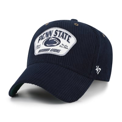 Penn State Nittany Lions '47 Unisex Accordia Corduroy MVP Adjustable Hat - Navy