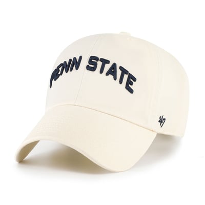  Penn State Nittany Lions '47 Unisex Vault Clean Up Adjustable Hat - Sand