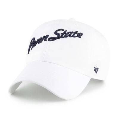  Penn State Nittany Lions '47 Unisex Vault Clean Up Adjustable Hat - White