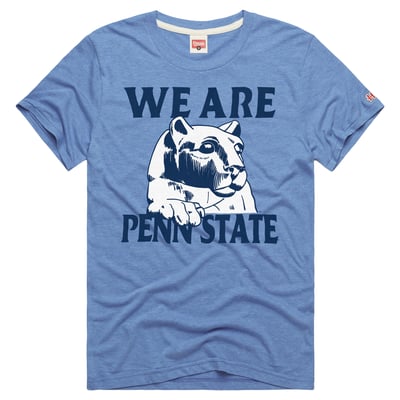 Penn State Nittany Lions Homage Unisex We Are Tri-Blend T-Shirt - Light Blue