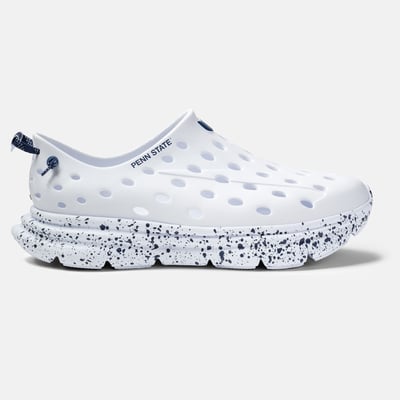  Penn State Nittany Lions Kane Footwear Unisex Speckle Revive Active Recovery Shoe - White