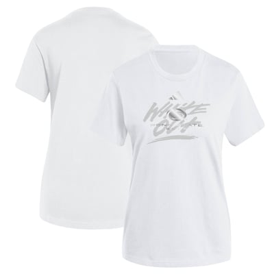 Penn State Nittany Lions adidas Women's 2026 White Out Secondary T-Shirt - White